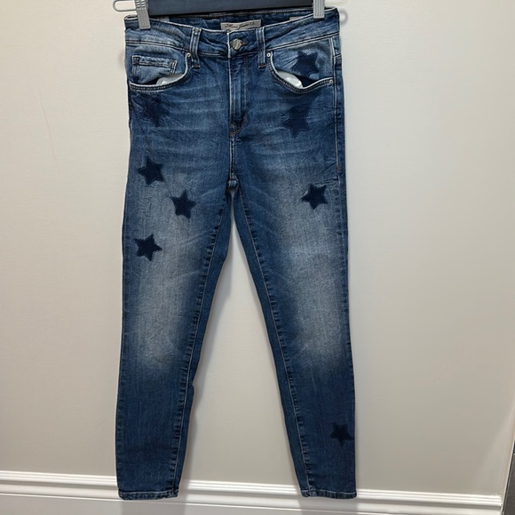 Mavi Jeans- Tess- High Rise Skinny with star details - Picture 1 of 7